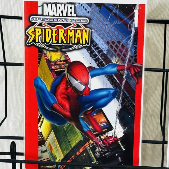 Ultimate Spider-Man 1 3 7 9 lot Bendis #1 Payless Shoe back cover E Reprint - Picture 2 of 5